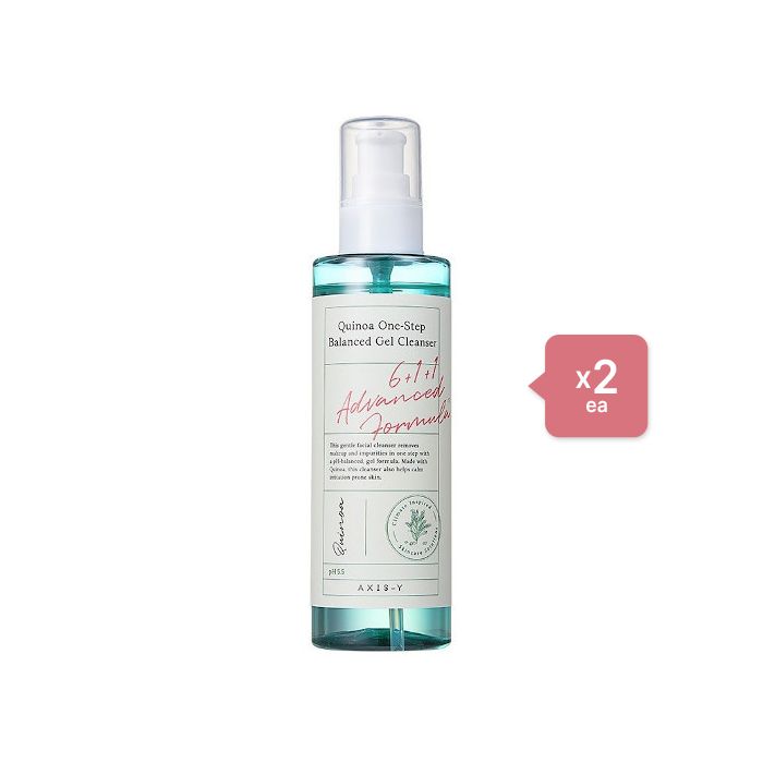[Deal] AXIS-Y - Quinoa One Step Balanced Gel Cleanser - 180ml (2ea) Set