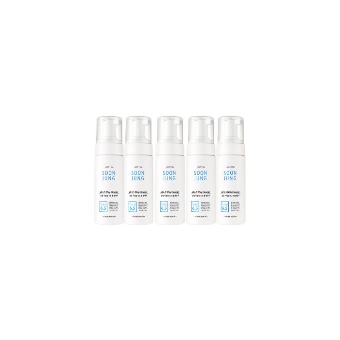 ETUDE - Soon Jung pH 6.5 Whip Cleanser - 150ml (5ea) set