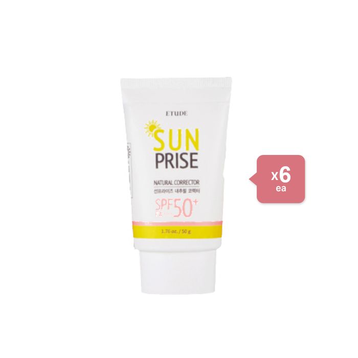 ETUDE - Sunprise Natural Corrector SPF50+ PA+++ - 50g (6ea) Set (New)