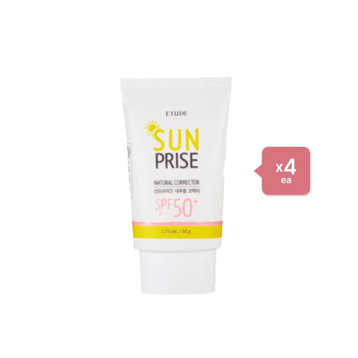 ETUDE - Sunprise Natural Corrector SPF50+ PA+++ - 50g (4ea) Set