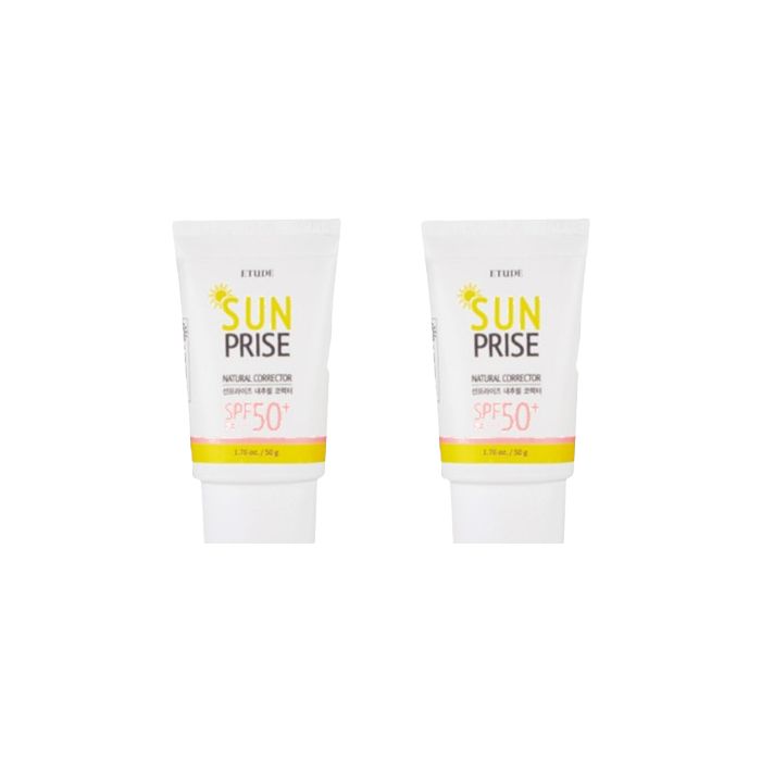ETUDE - Sunprise Natural Corrector SPF50+ PA+++ - 50g (2ea) Set