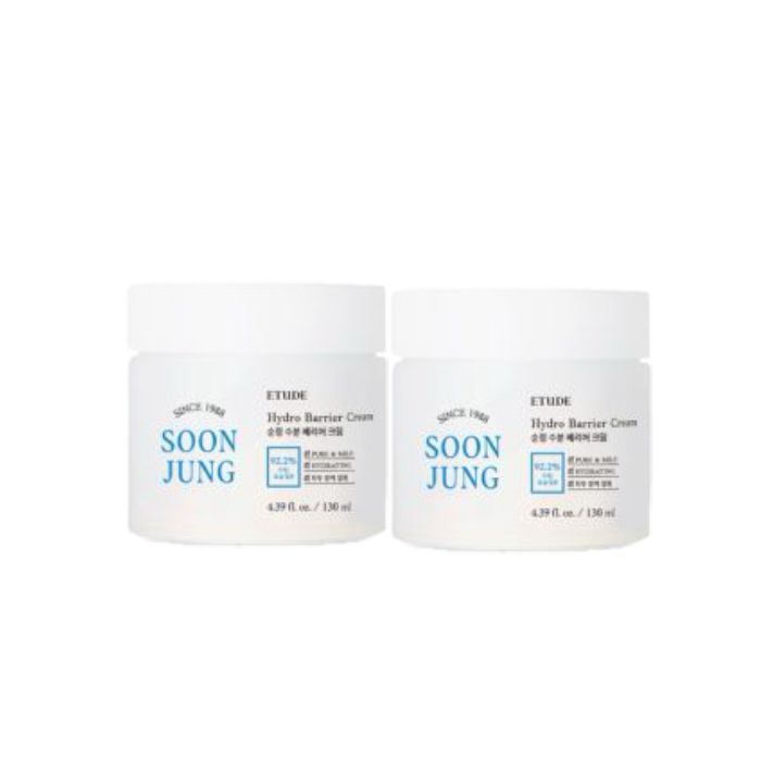 ETUDE - Soon Jung Hydro Barrier Cream - 130ml (2ea) Set