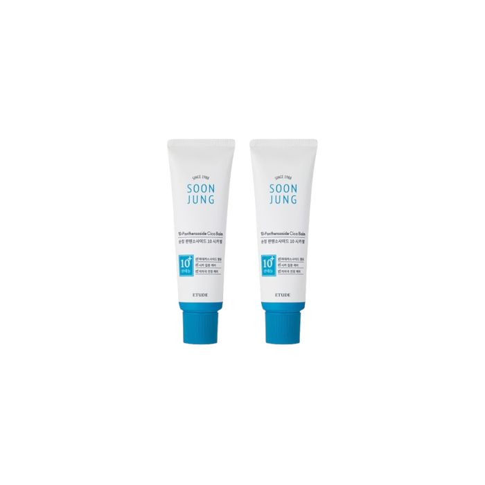 ETUDE - Soon Jung 10-Panthensoside Cica Balm - 50ml (2ea) Set