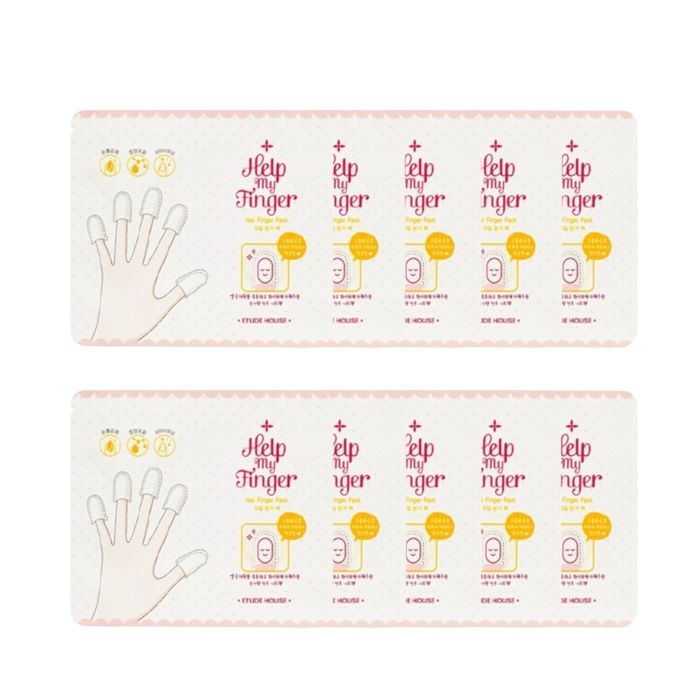 ETUDE - Help My Finger Nail Finger Pack (New Version) - 12ml (10ea) Set