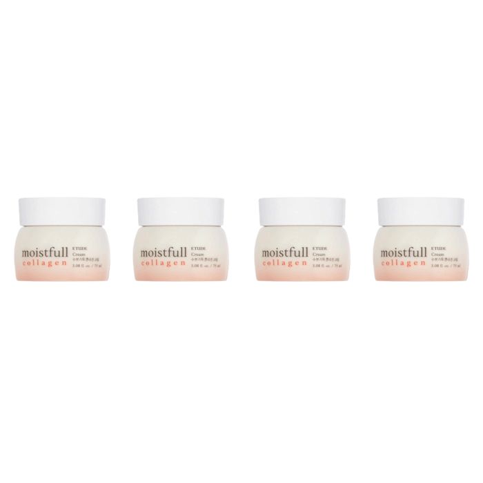 ETUDE - Moistfull Collagen Cream - 75ml (New Version) (4ea) Set
