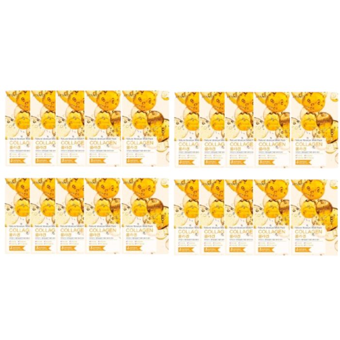 EUNYUL Natural Moisture Mask Pack - Collagen - 10pcs (2ea) Set