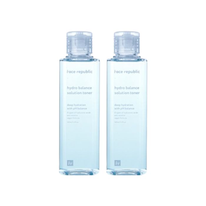 face republic - Hydro Balance Solution Toner - 160ml (2ea) Set