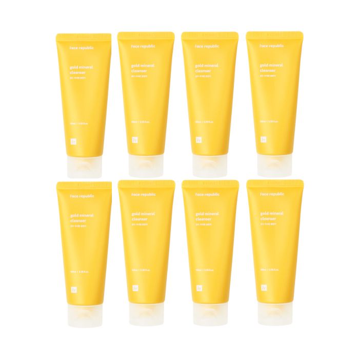 face republic - Gold Mineral Cleanser - 100ml (8ea) Set