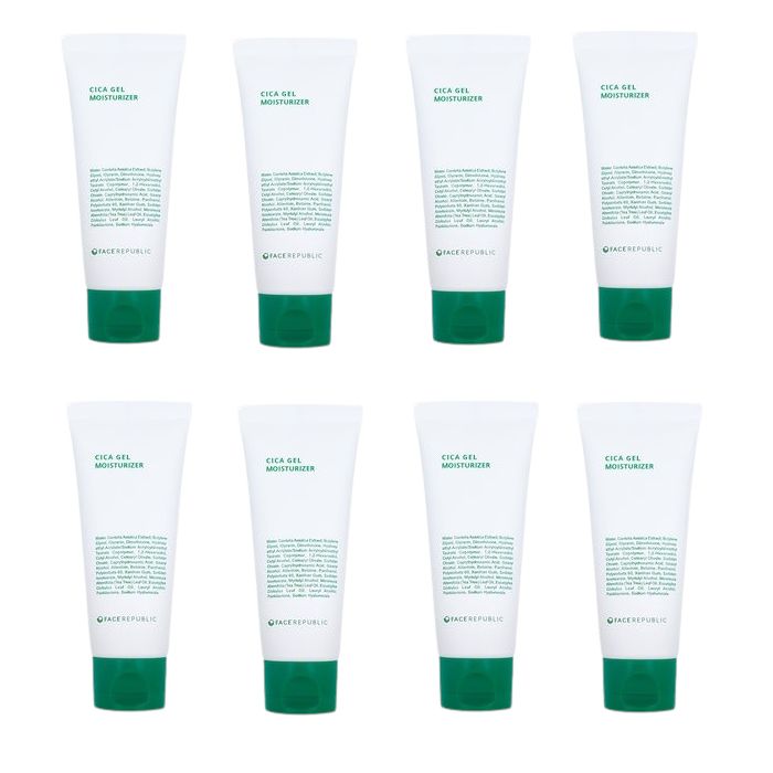 face republic - CICA Gel Moisturizer - 50ml (8ea) Set