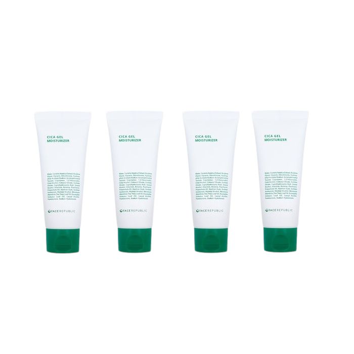 face republic - CICA Gel Moisturizer - 50ml (4ea) Set