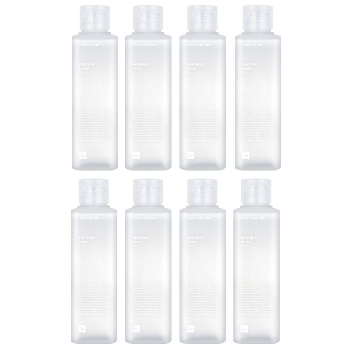 face republic AHA/BHA Toner - 160ml (8ea) Set