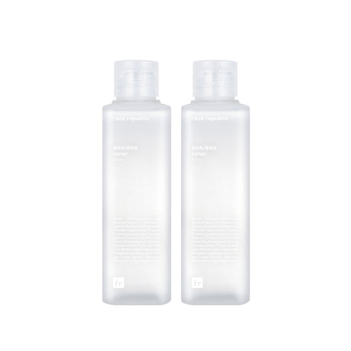 face republic AHA/BHA Toner - 160ml (2ea) Set