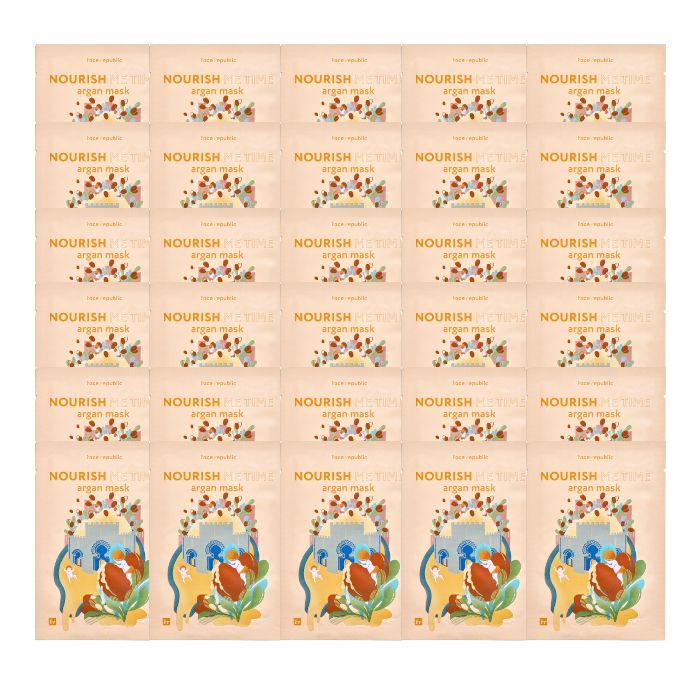 face republic - Nourish Me Time Argan Mask - 23ml (30ea) Set
