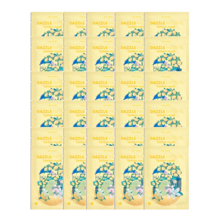 face republic - Dazzle Me Time Lemon Mask - 23ml (30ea) Set