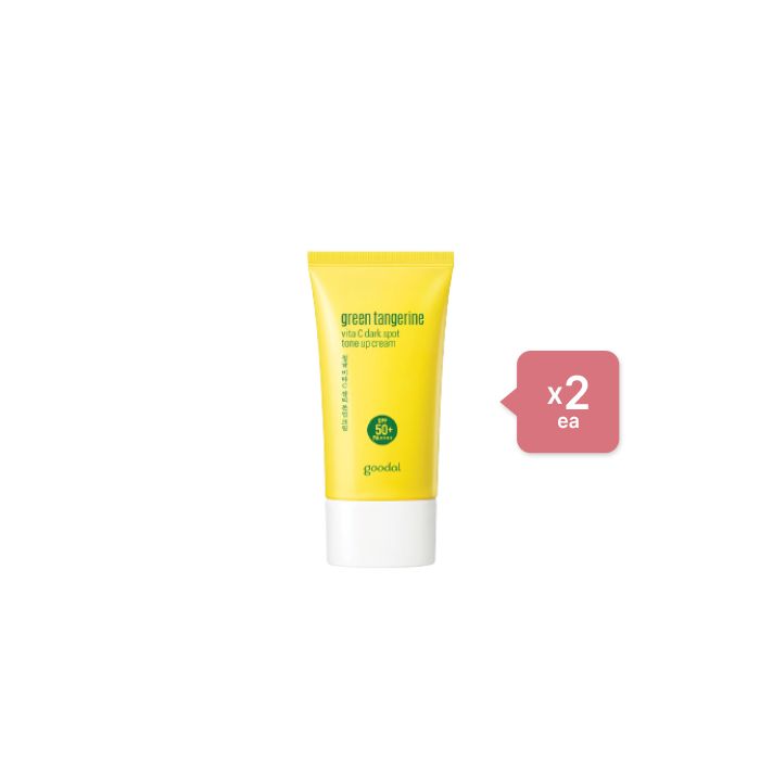 Goodal - Green Tangerine Vita-C Dark Spot Tone Up Cream SPF50+ PA++++ - 50ml (2ea) Set