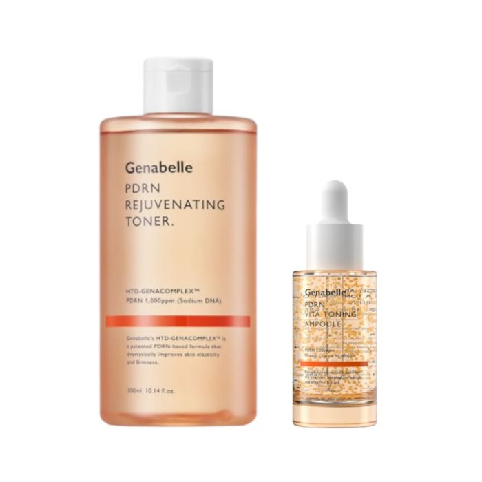 Genabelle - PDRN Rejuvenating Toner - 300ml & PDRN VITA Toning Ampoule - 30ml Set