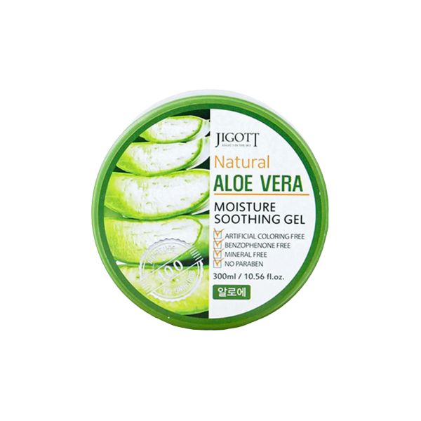 [Deal] Jigott - Natural Aloe Vera Moisture Soothing Gel - 300ml
