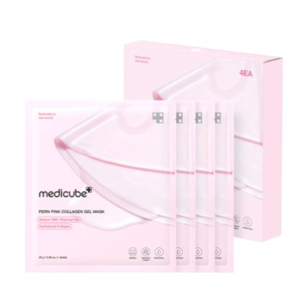 medicube - PDRN Pink Collagen Gel Mask - 28g*4ea