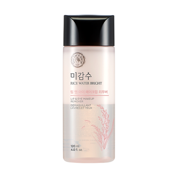 [DEAL]THE FACE SHOP - Rice Water Bright Lip & Eye Makeup Remover - 120ml