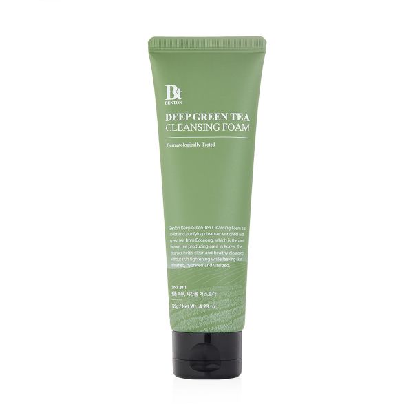 Benton - Deep Green Tea Cleansing Foam - 120g