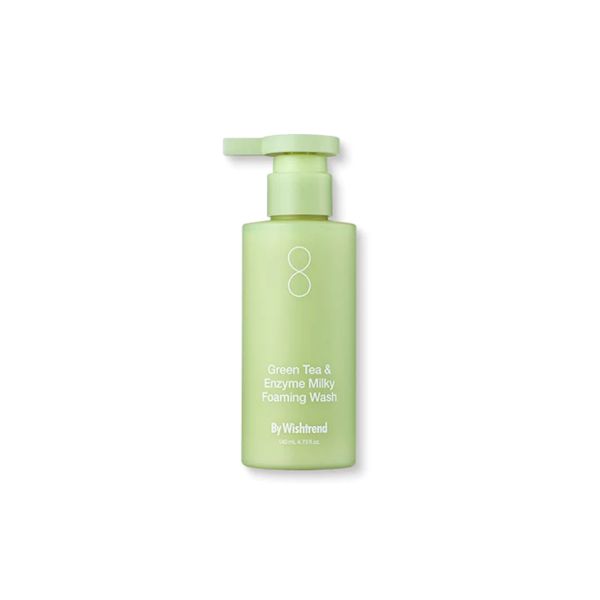 ByWishtrend - Green Tea & Enzyme Milky Foaming Wash - 140ml