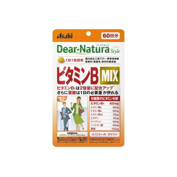 Asahi - Dear Natura Style Vitamin B Mix 60 Days Supply - 60 tablets