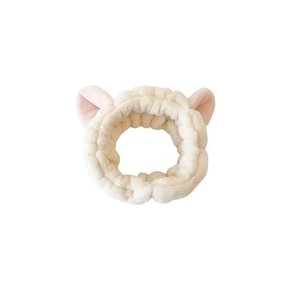 MsBlossom - Face Wash Cat Ribbon Headband - 1pc