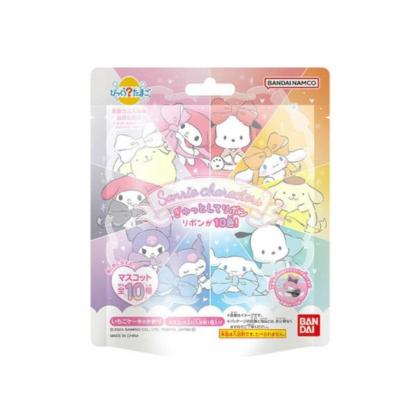 Bandai - Surprise? Egg Sanrio Characters Tight Ribbon Strawberry Cake Scent - 1 pc