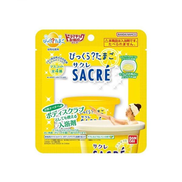 Bandai - Bikkura Egg DX Dramatic Bath Series Sacre Lemon scent like Sacre - 1 pc