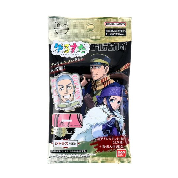 Bandai - Yurusta Golden Kamuy Citrus scented bath salts - 1 pc