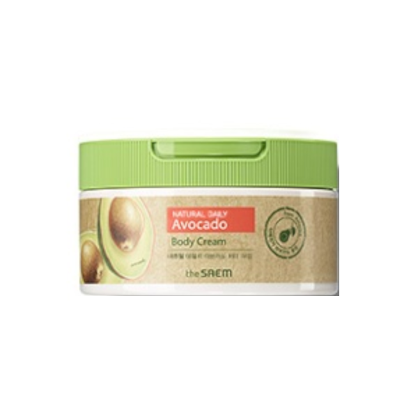 [Deal] The Saem - Natural Daily Avocado Body Cream - 300ml - White