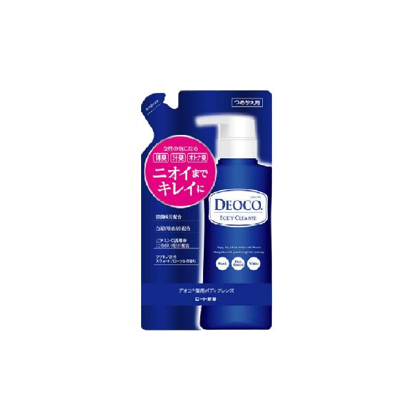 [Deal] Rohto Mentholatum  - Deoco Medicated Deodorant Body Cleanse Refill - 250ml