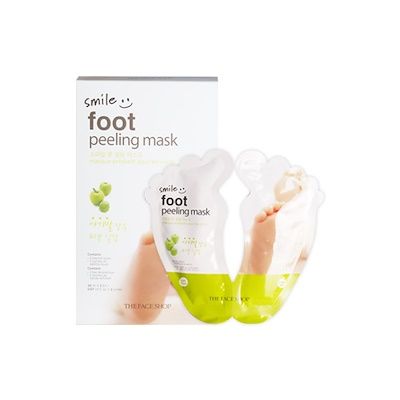 [DEAL]THE FACE SHOP - Smile Foot Peeling Mask Pack - 2pc