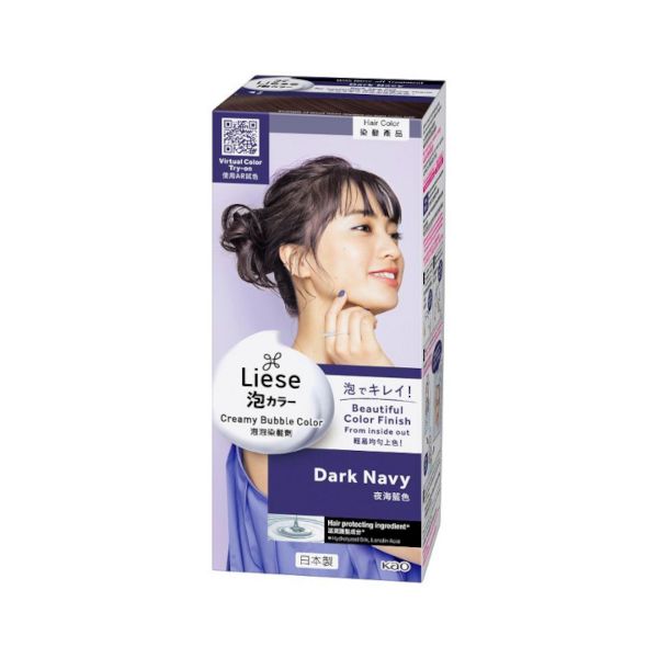 [Deal] Kao - Liese Creamy Bubble Color  - 1 Box - Dark Navy