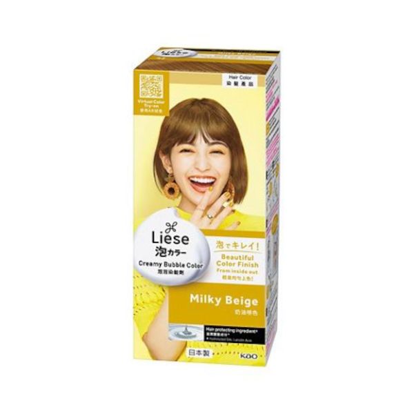 [Deal] Kao - Liese Creamy Bubble Color  - 1 Box - Milky Beige