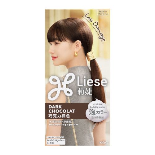 [Deal] Kao - Liese Creamy Bubble Color  - 1 Box - Dark Chocolate