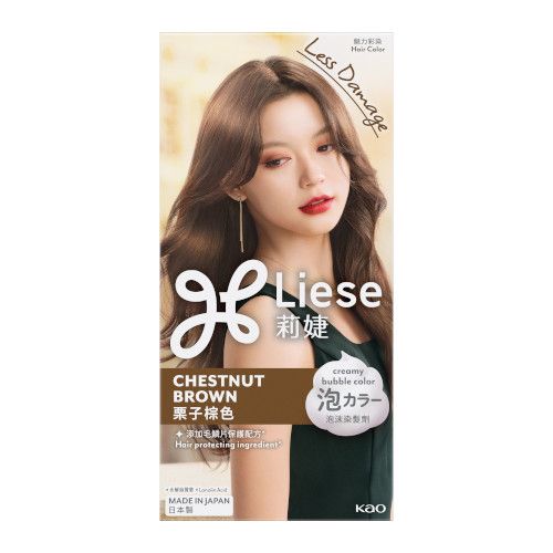 [Deal] Kao - Liese Creamy Bubble Color  - 1 Box - Chestnut Brown