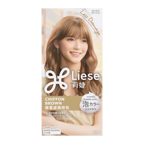 [Deal] Kao - Liese Creamy Bubble Color  - 1 Box - Chiffon Brown