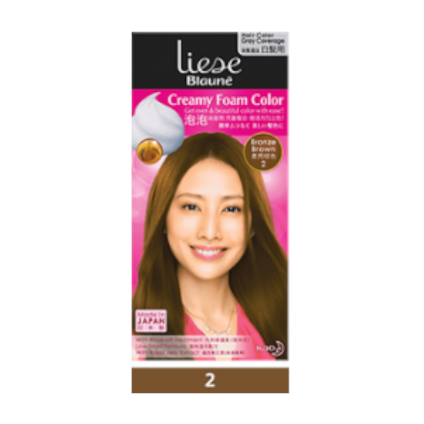 [Deal] Kao - Liese Blaune Foam Color - 1 Box - Brozen Brown