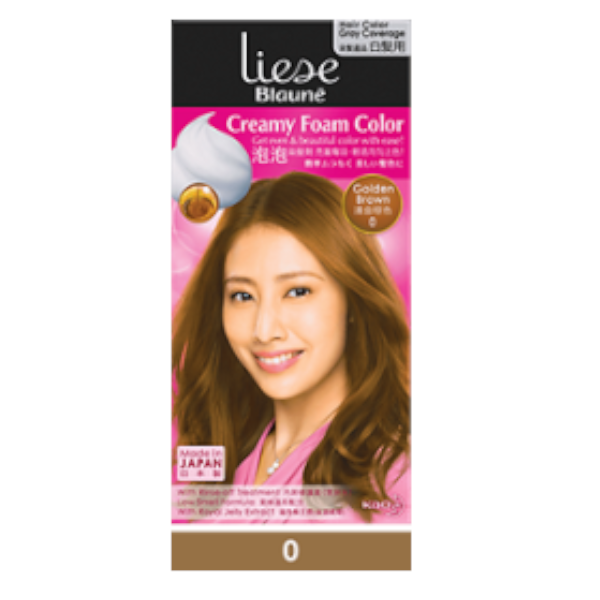 [Deal] Kao - Liese Blaune Foam Color - 1 Box - Golden Brown
