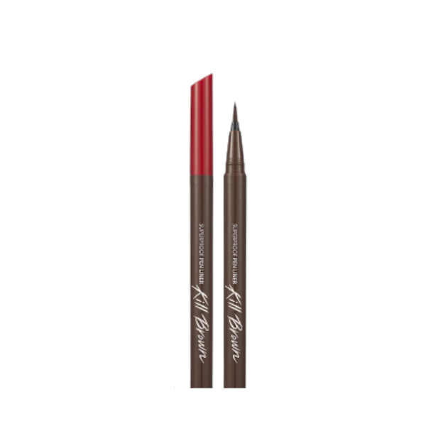 [Deal] CLIO - Superproof Pen Liner Kill Black, Kill Brown - 0.55ml - 003 Cacao Brown
