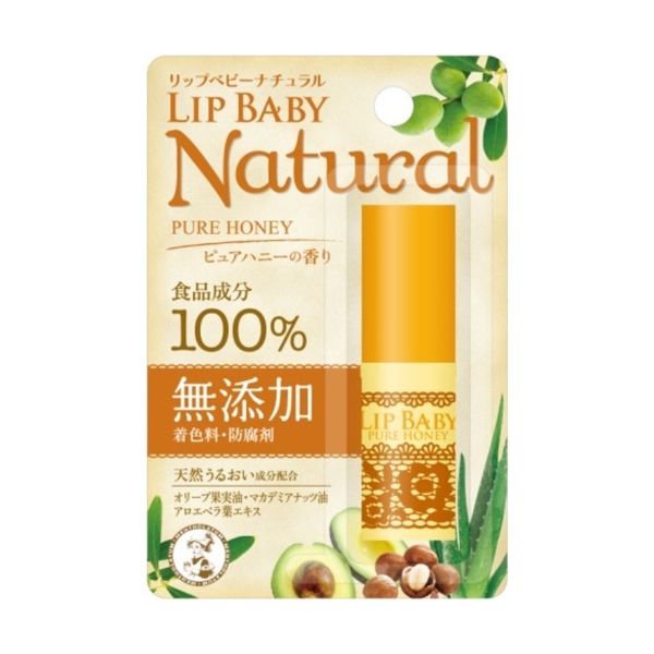 [Deal] Rohto Mentholatum  - Lip Baby Natural Lip Balm - 4g - Pure Honey