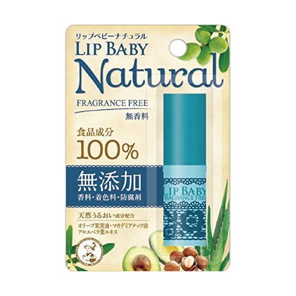 [Deal] Rohto Mentholatum  - Lip Baby Natural Lip Balm - 4g - Fragrance Free