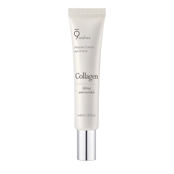 [Deal] 9wishes - Collagen Ampule Eye & Face Cream - 40ml