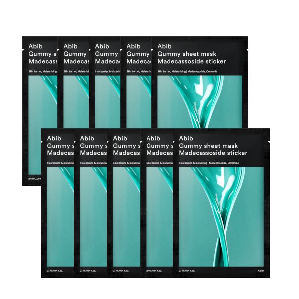 [Deal] Abib - Gummy Sheet Mask - Madecassoside Sticker - 10pcs