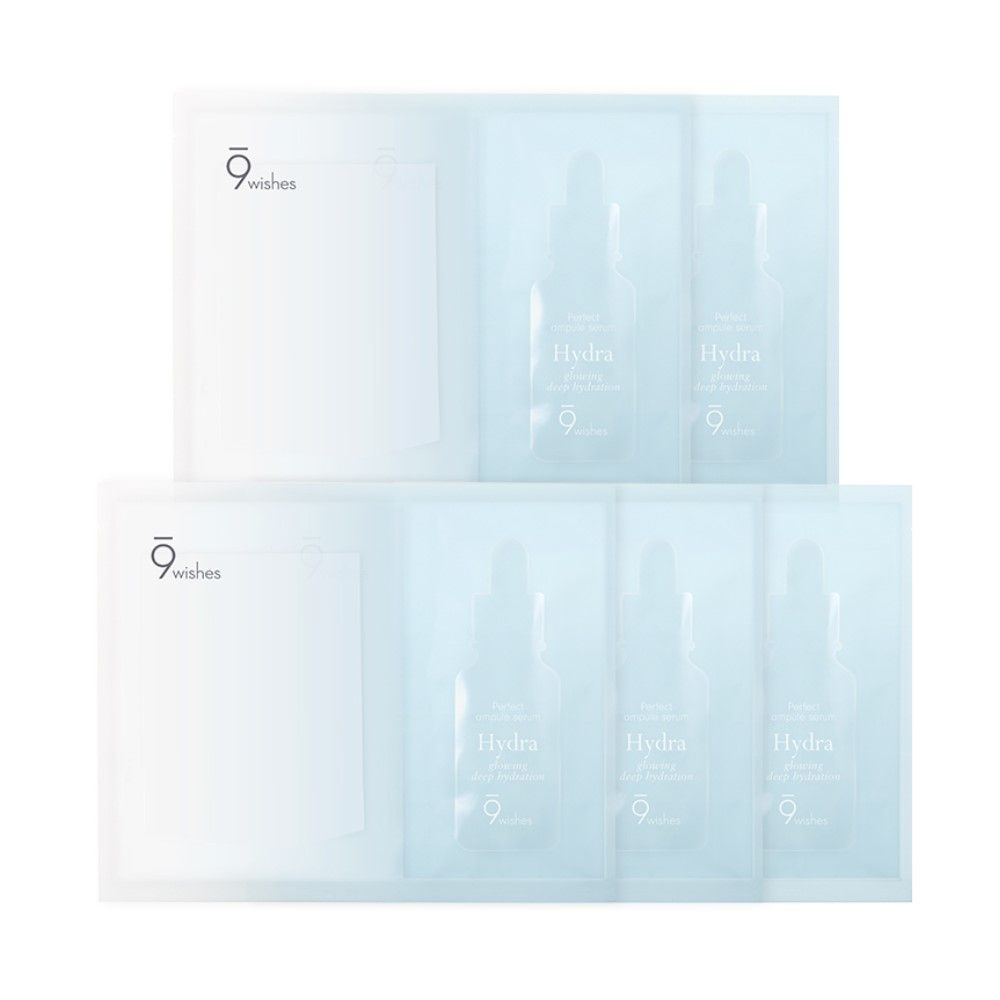 [Deal] 9wishes - Hydra Ampule Sheet Mask - 5pcs