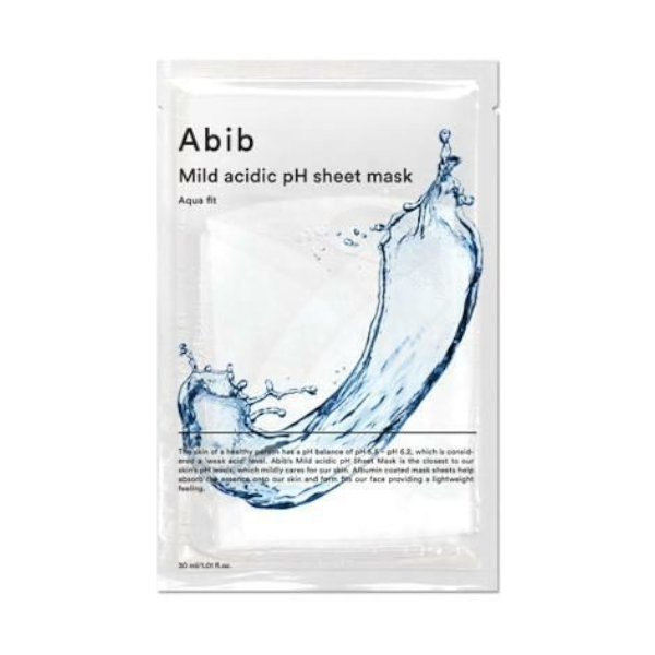 [Deal] Abib - Mild Acidic pH Sheet Mask - Aqua Fit - 5pcs