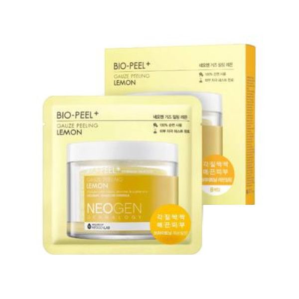 [Deal] NEOGEN Dermalogy - Bio - Peel Gauze Peeling - Lemon - 8 Pads - 8pcs - Yellow